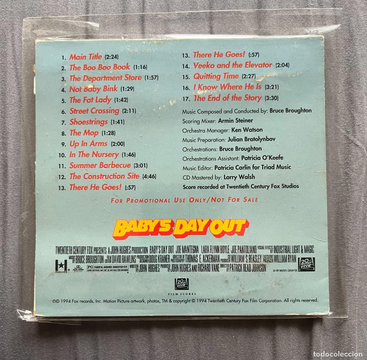 CDs de m&uacute;sica: Bruce Broughton &ndash; Babys Day Out - Foto 2