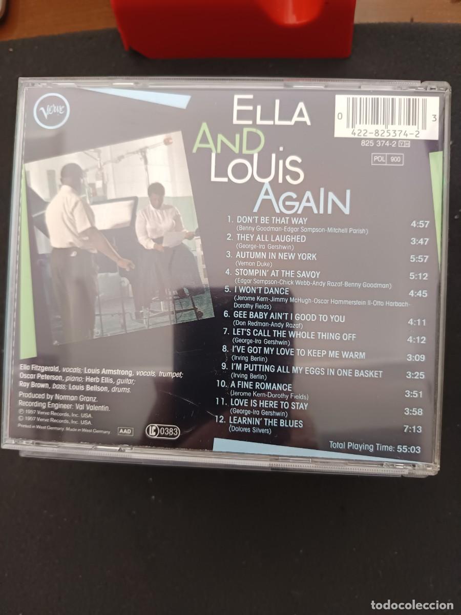CDs de m&uacute;sica: ELLA AND LOUIS AGAIN - Foto 2