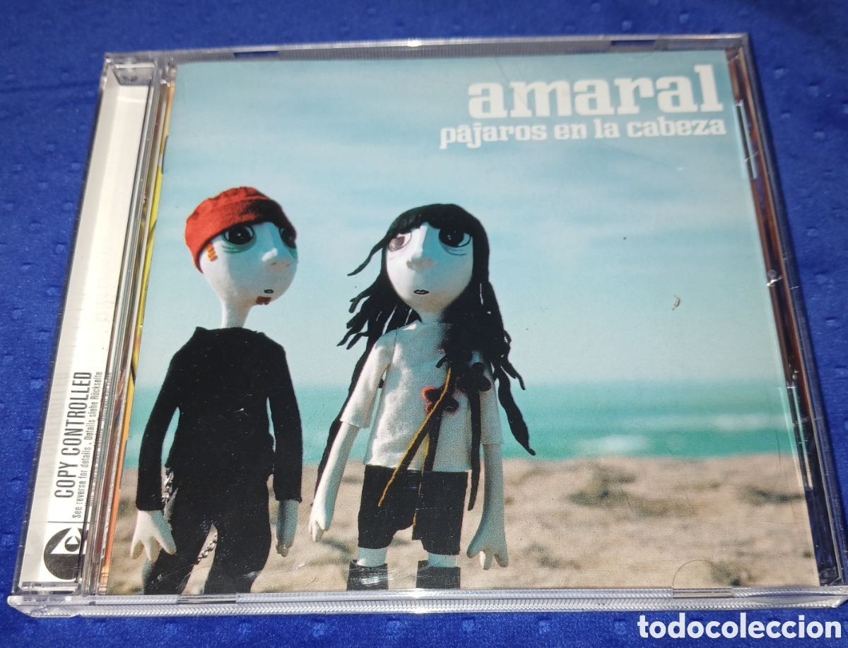 CDs de m&uacute;sica: CD AMARAL - P&Aacute;JAROS EN LA CABEZA (2005) - Foto 1