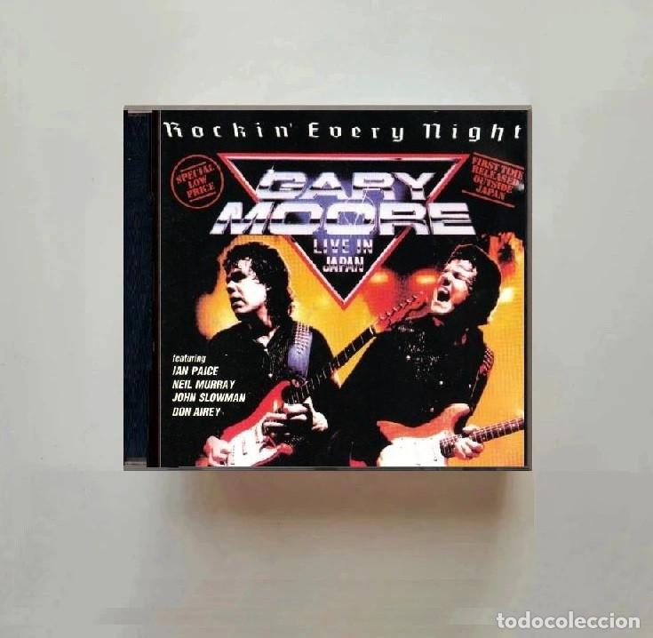 CDs de M&uacute;sica: GARY MOORE. ROCKIN EVERY NIGHT. LIVE IN JAPAN CD.