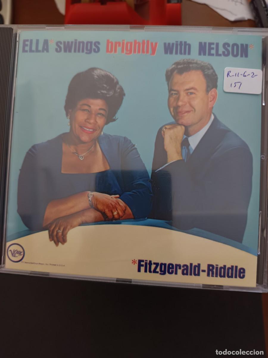 CDs de M&uacute;sica: ELLA SWINGS BRIGHTLY WITH NELSON. FITZGERALD-RIDDLE
