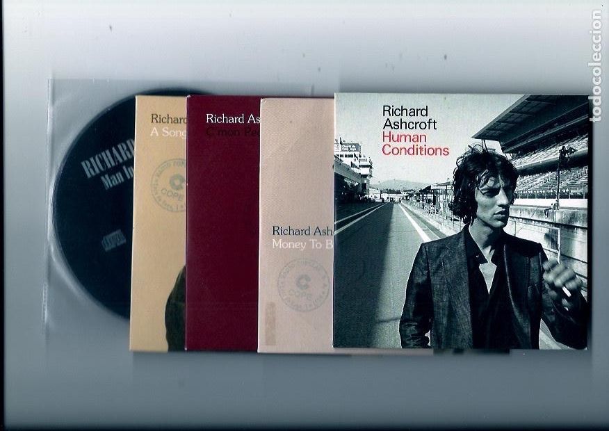 Musik-CDs: RICHARD ASHCROFT. Human conditions. A song for the lovers. A man in a.....(4cd single + 1 cd album)