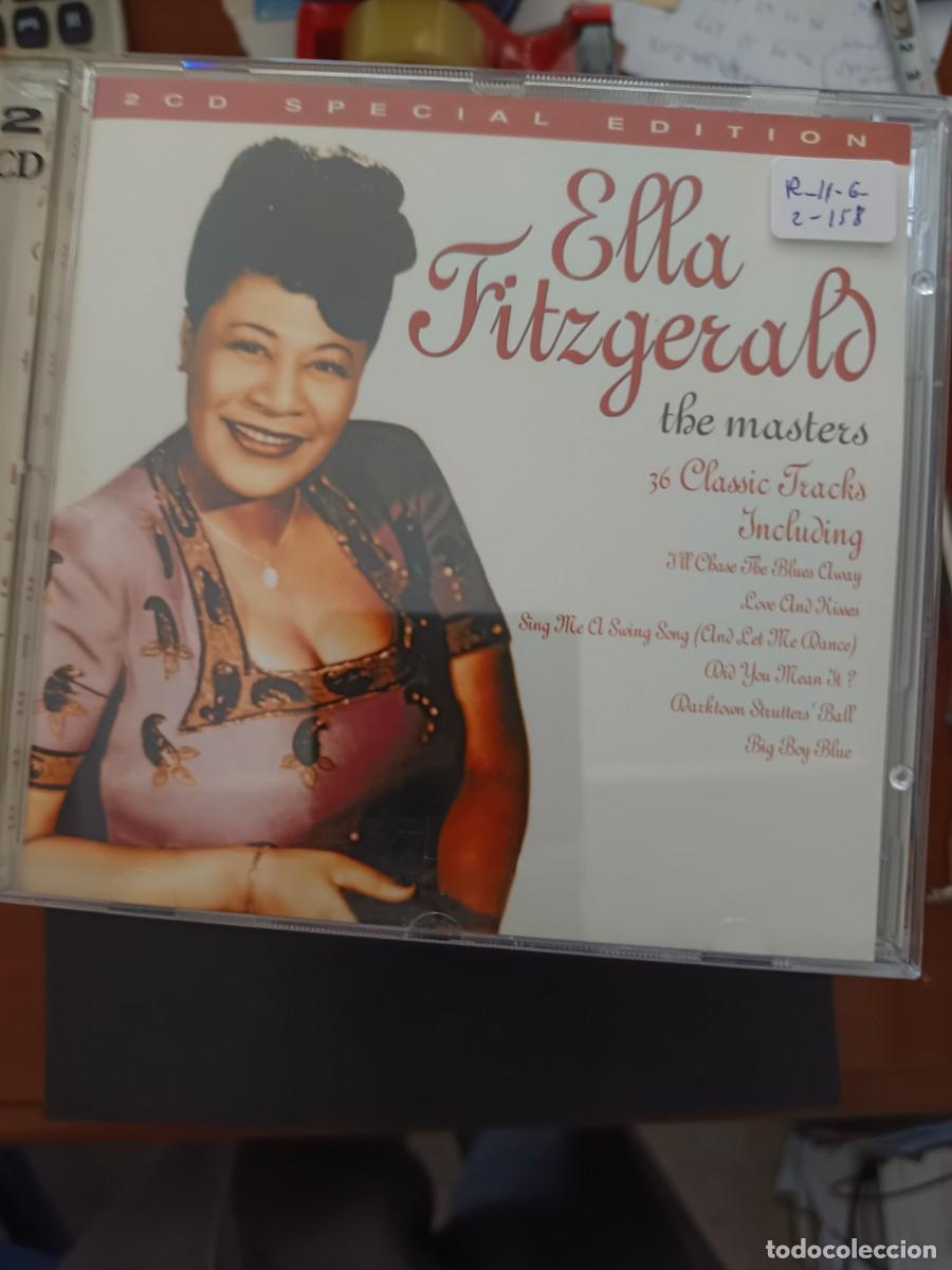 CDs de M&uacute;sica: 2 CD. ELLA FITZGERALD THE MASTERS. 36 CLASSIC TRACKS. 2 CD