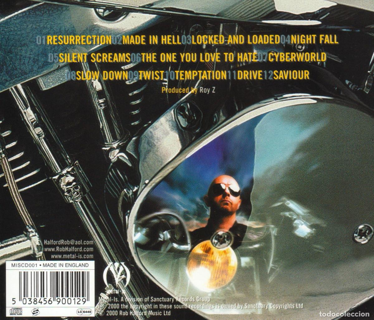 CDs de m&uacute;sica: HALFORD. RESURRECTION. [JUDAS PRIEST]. CD. - Foto 2