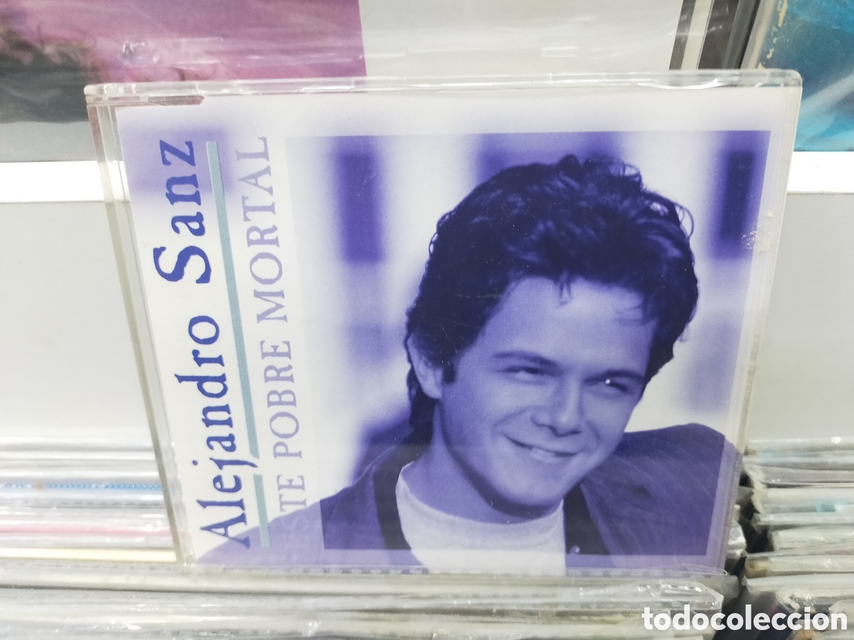 CDs de M&uacute;sica: Alejandro Sanz CD single promocional este pobre mortal 1993