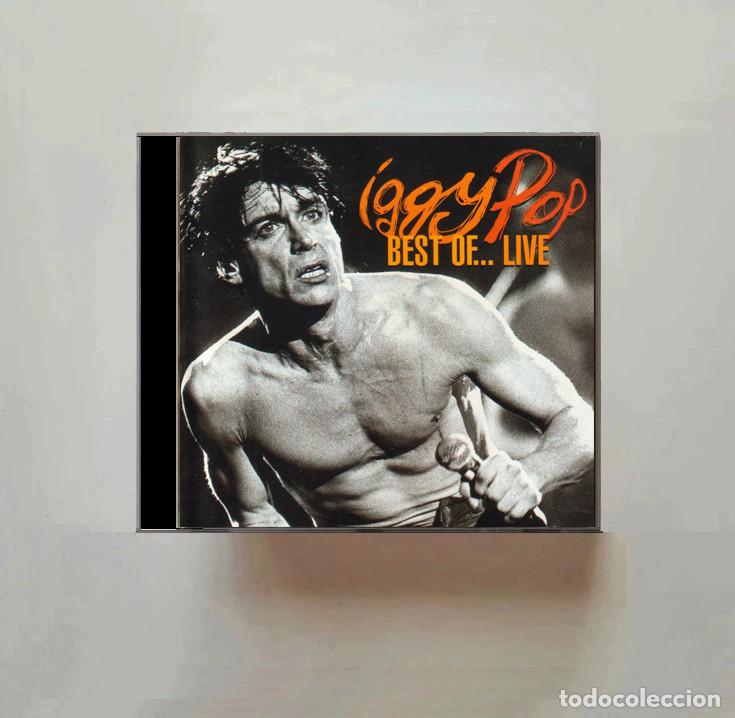 CDs de M&uacute;sica: IGGY POP. BEST OF. LIVE. CD.