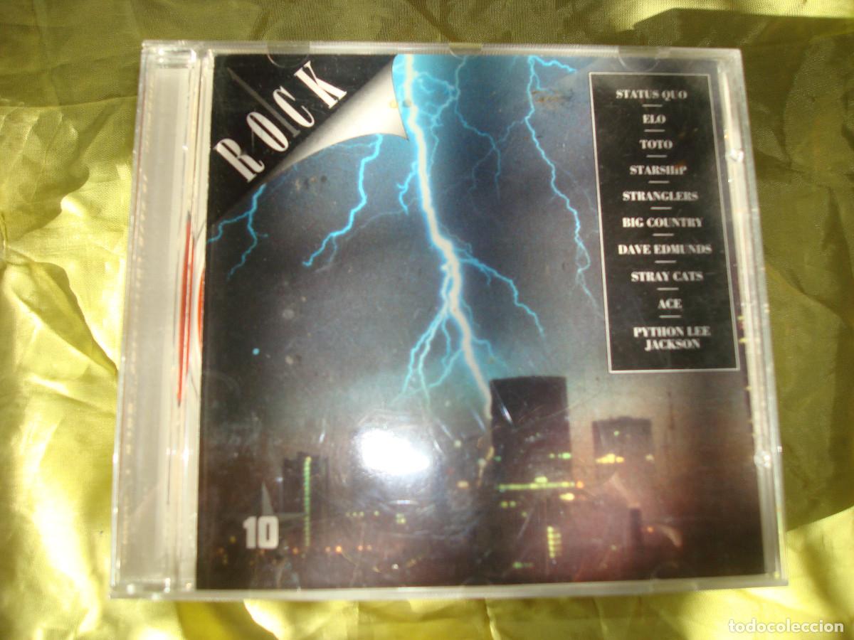 CDs de M&uacute;sica: 10 STAR COLLECTION. ROCK I. STRAY CATS, STATUS QUO, ELO....CD