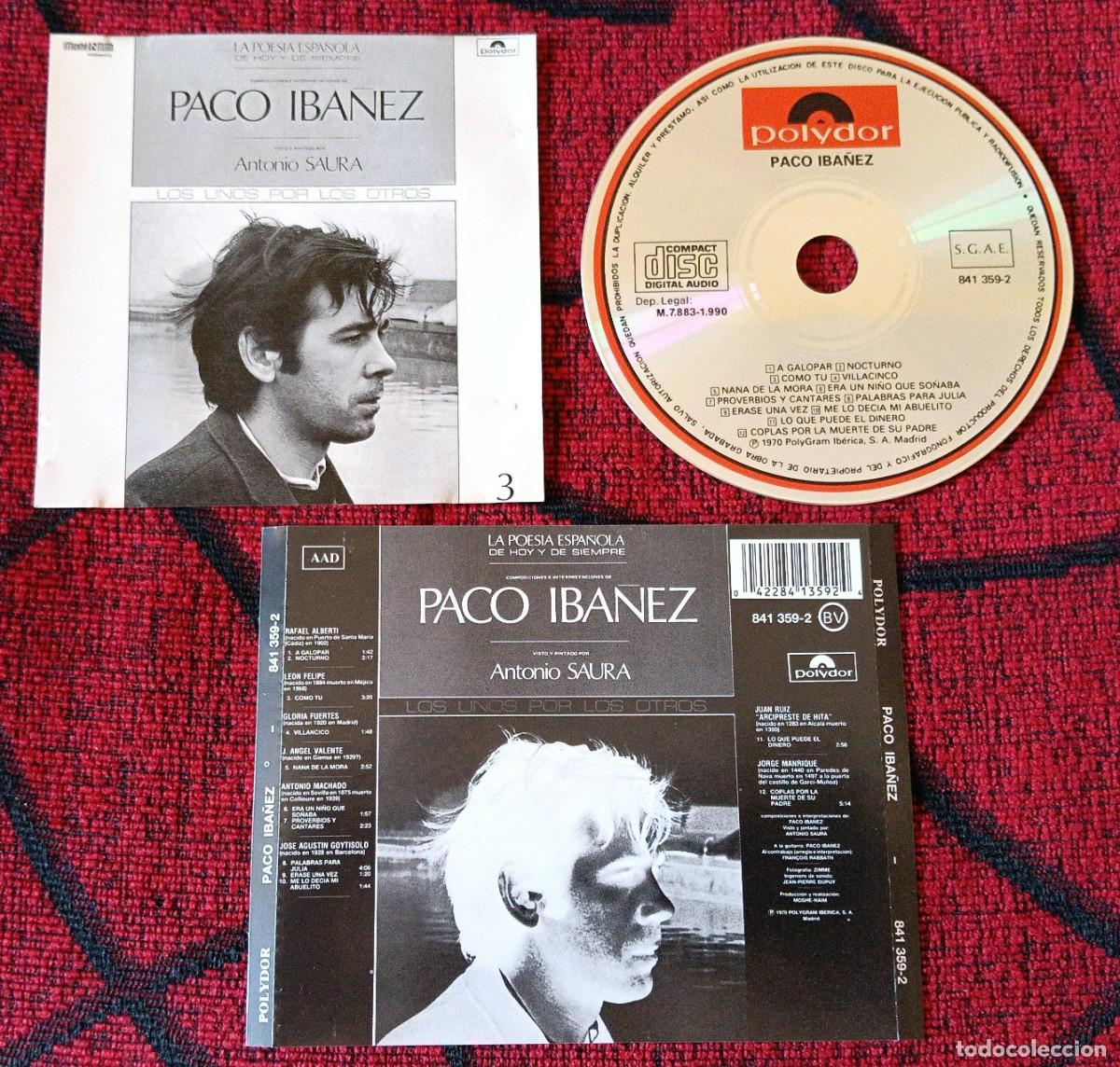 CDs de M&uacute;sica: PACO IBA&Ntilde;EZ ** 3 (Los Unos Por Los Otros) ** CD 1990
