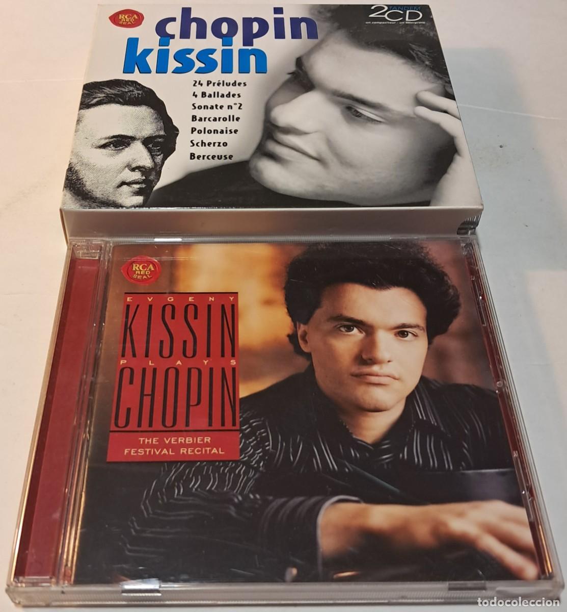 CDs de M&uacute;sica: EVGENY KISSIN: LOTE DE 3 CDS CON M&Uacute;SICA DE CHOPIN