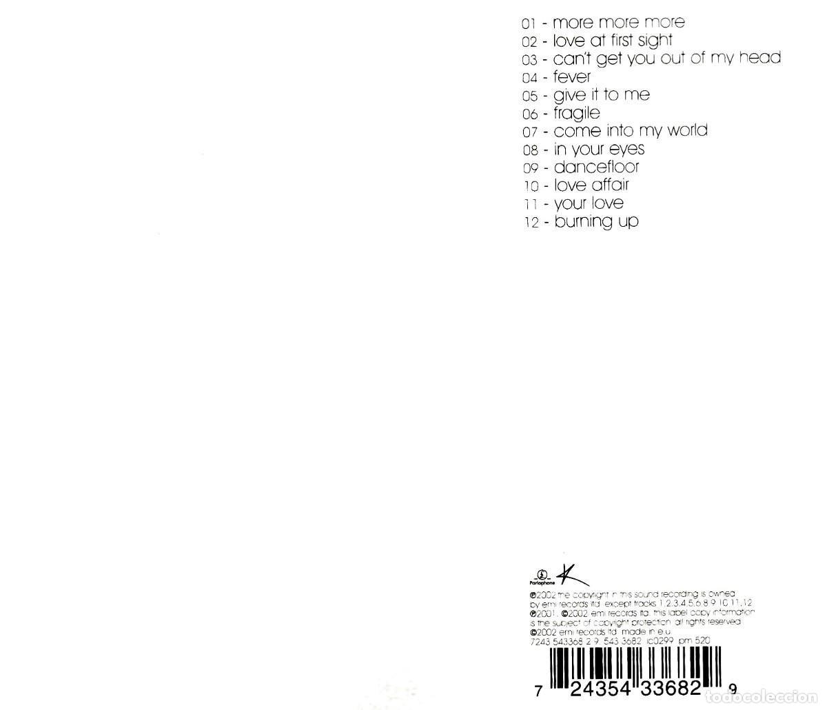CDs de m&uacute;sica: KYLIE MINOGUE. FEVER. CD. - Foto 2