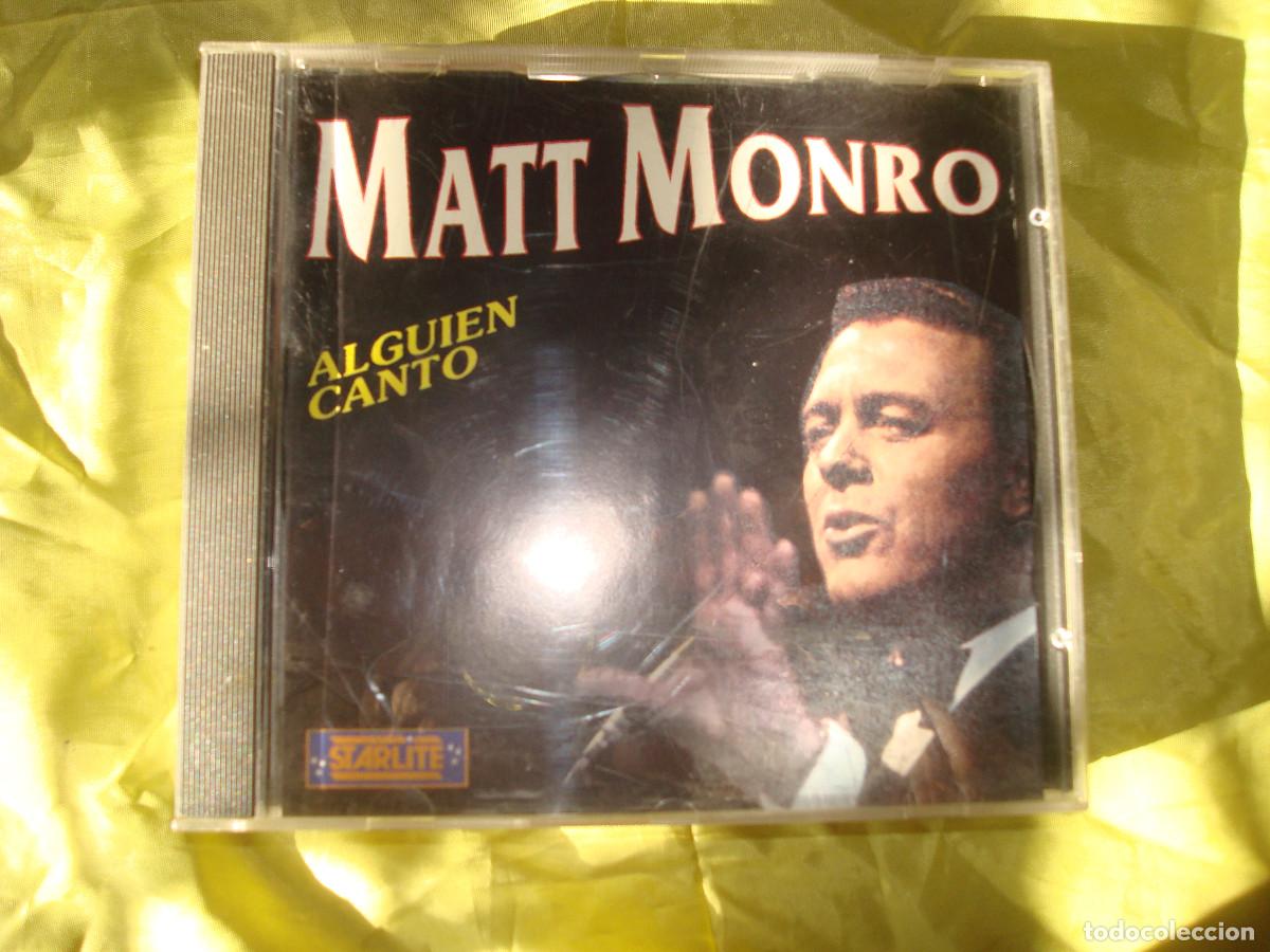 CDs de m&uacute;sica: MATT MONRO. ALGUIEN CANTO. CD. IMPECABLE - Foto 1
