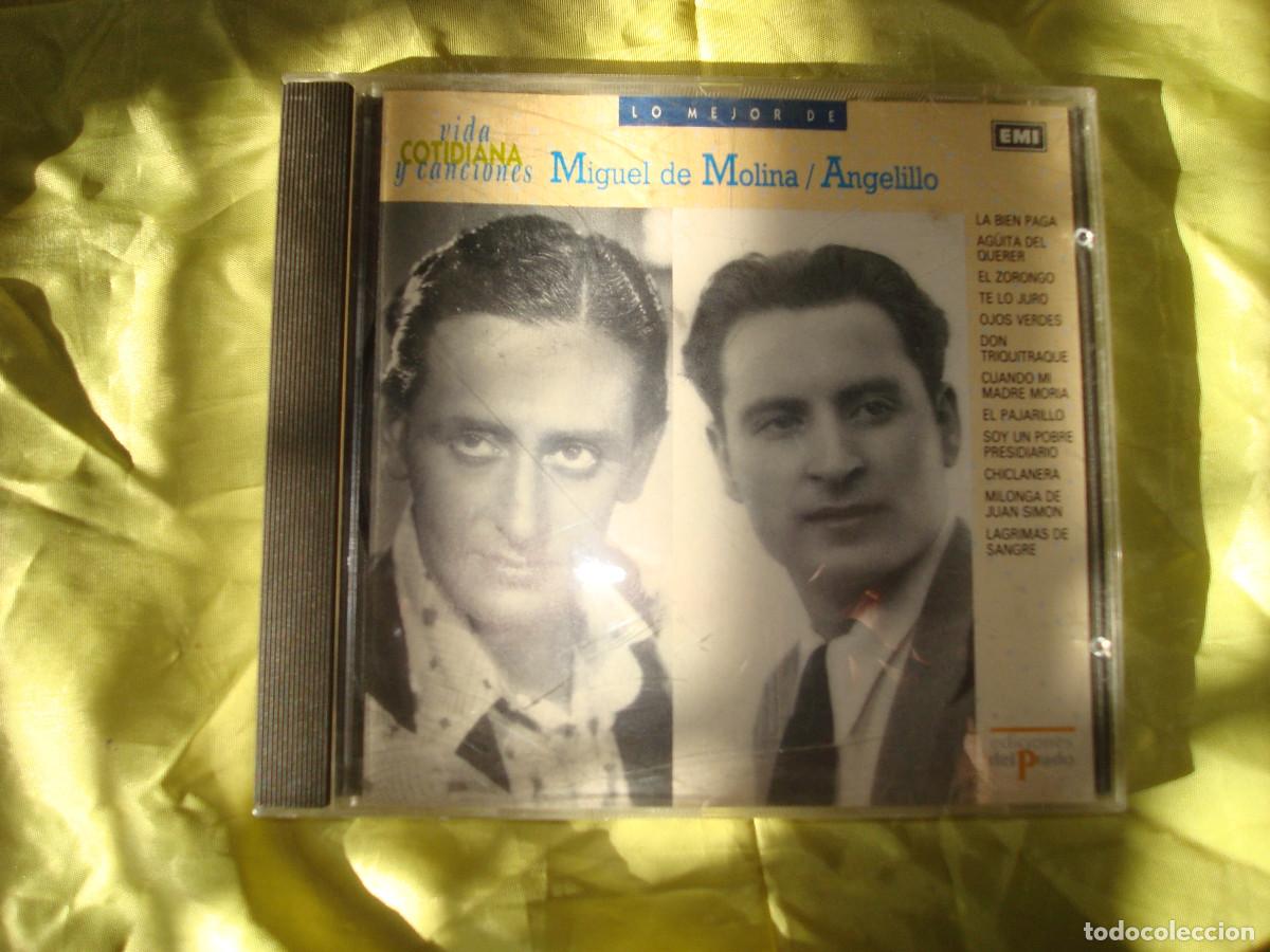 CDs de M&uacute;sica: MIGUEL DE MOLINA / ANGELILLO. VIDA COTIDIANA Y CANCIONES. CD