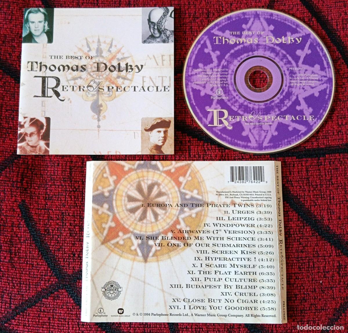 CDs de M&uacute;sica: THOMAS DOLBY ** Retrospectacle (The Best Of Thomas Dolby) ** 1994 USA CD