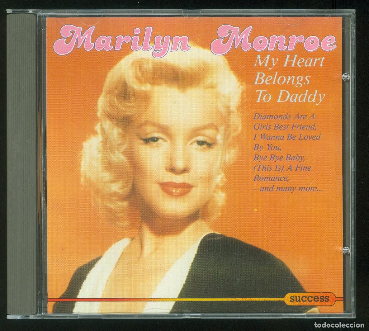 CDs de M&uacute;sica: CD MARILYN MONROE - MY HEART BELONGS TO DADDY