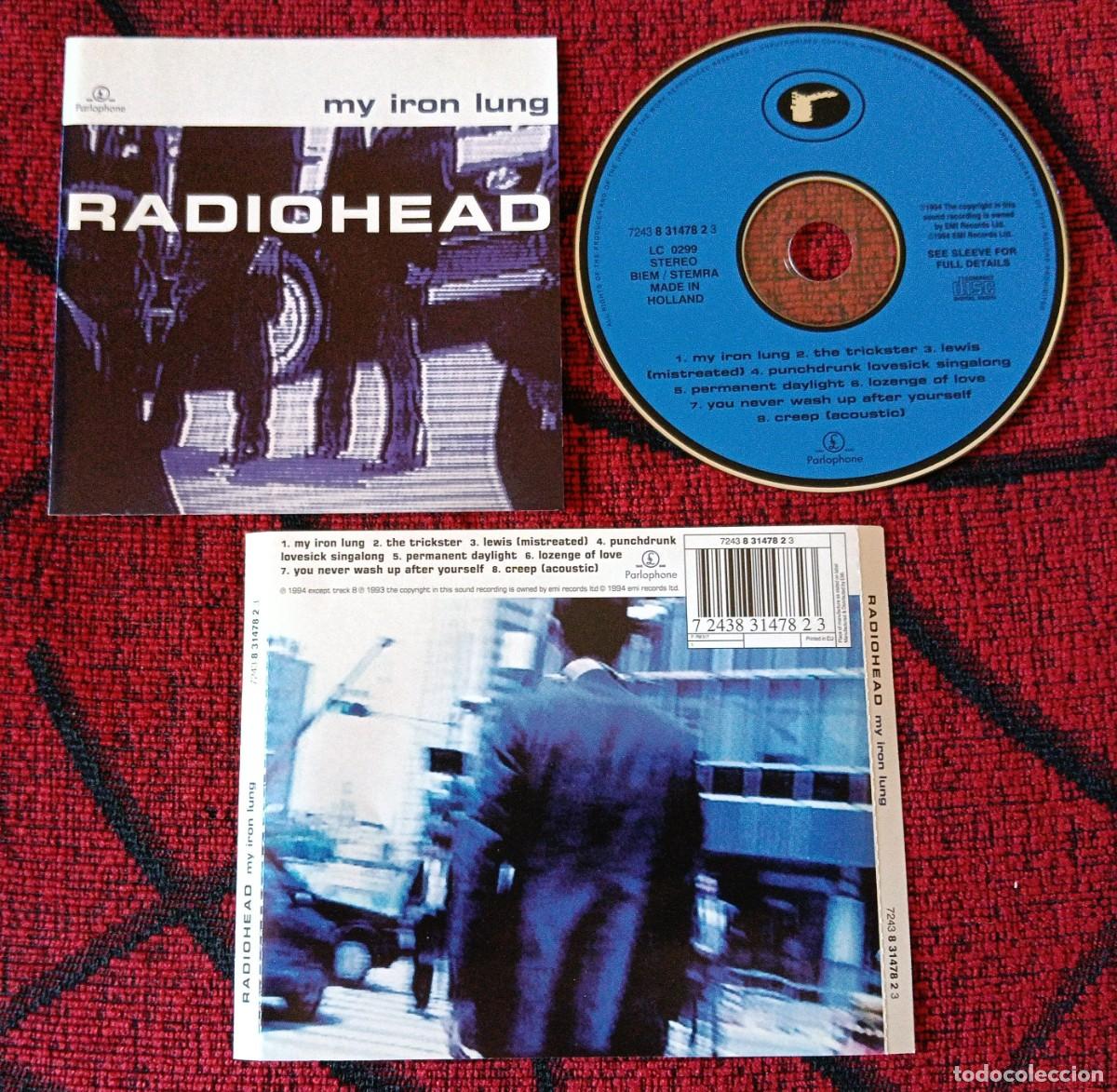 CDs de m&uacute;sica: RADIOHEAD ** My Iron Lung ** CD HOLANDA 1994 - Foto 1