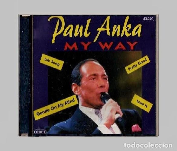 CDs de M&uacute;sica: PAUL ANKA. MY WAY. CD.
