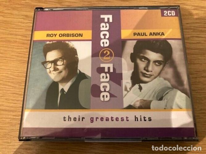 CDs de M&uacute;sica: [DOBLE CD BOX SET]. ROY ORBISON. PAUL ANKA. FACE 2 FACE. GREATEST HITS. RECOPILATORIO.