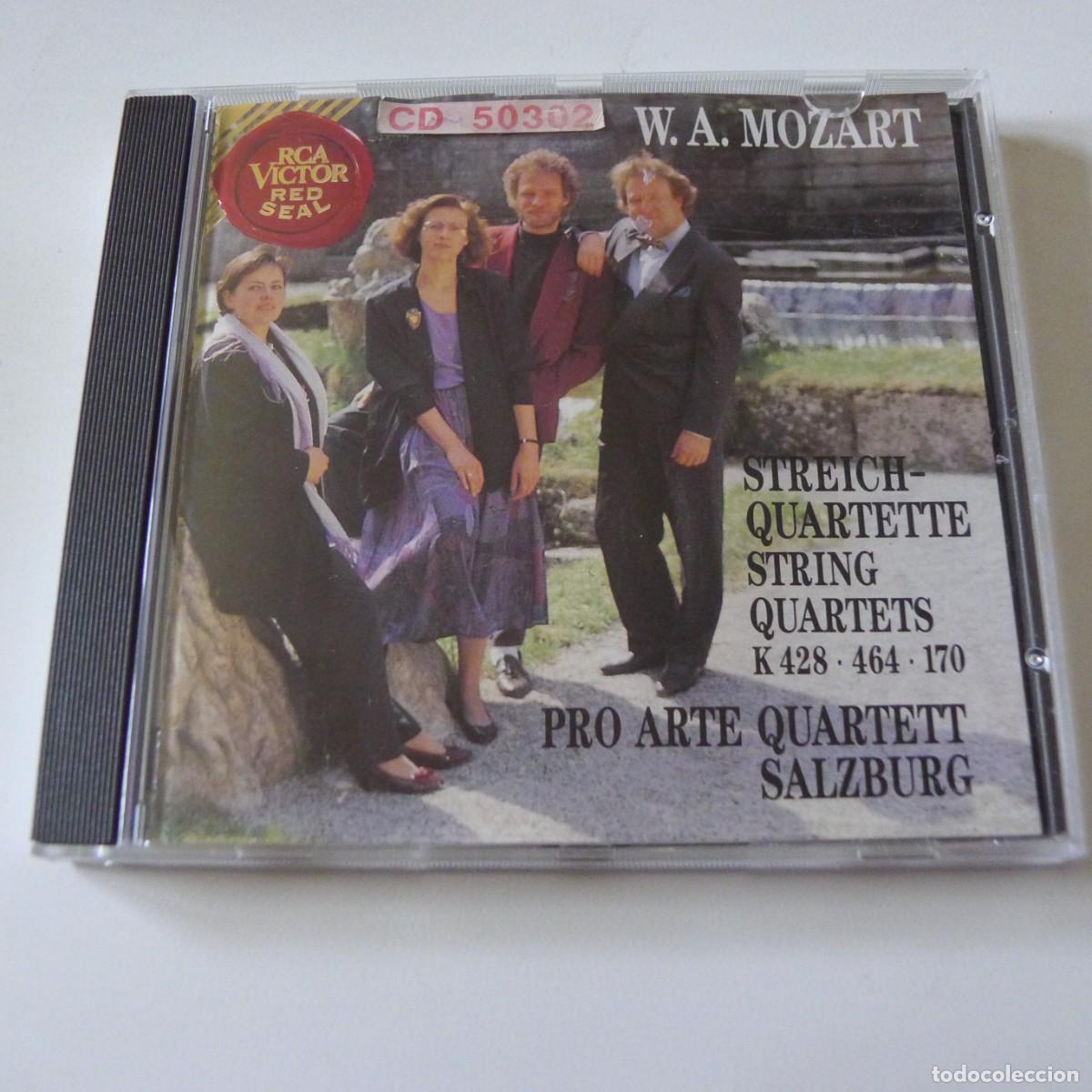CDs de M&uacute;sica: W.A. Mozart, Pro-Arte-Quartett Salzburg* &ndash; Streichquartette K. 428, 464 , K170 CD