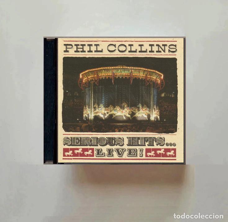CDs de M&uacute;sica: PHIL COLLINS. SERIOUS HITS. LIVE. RECOPILATORIO. CD.