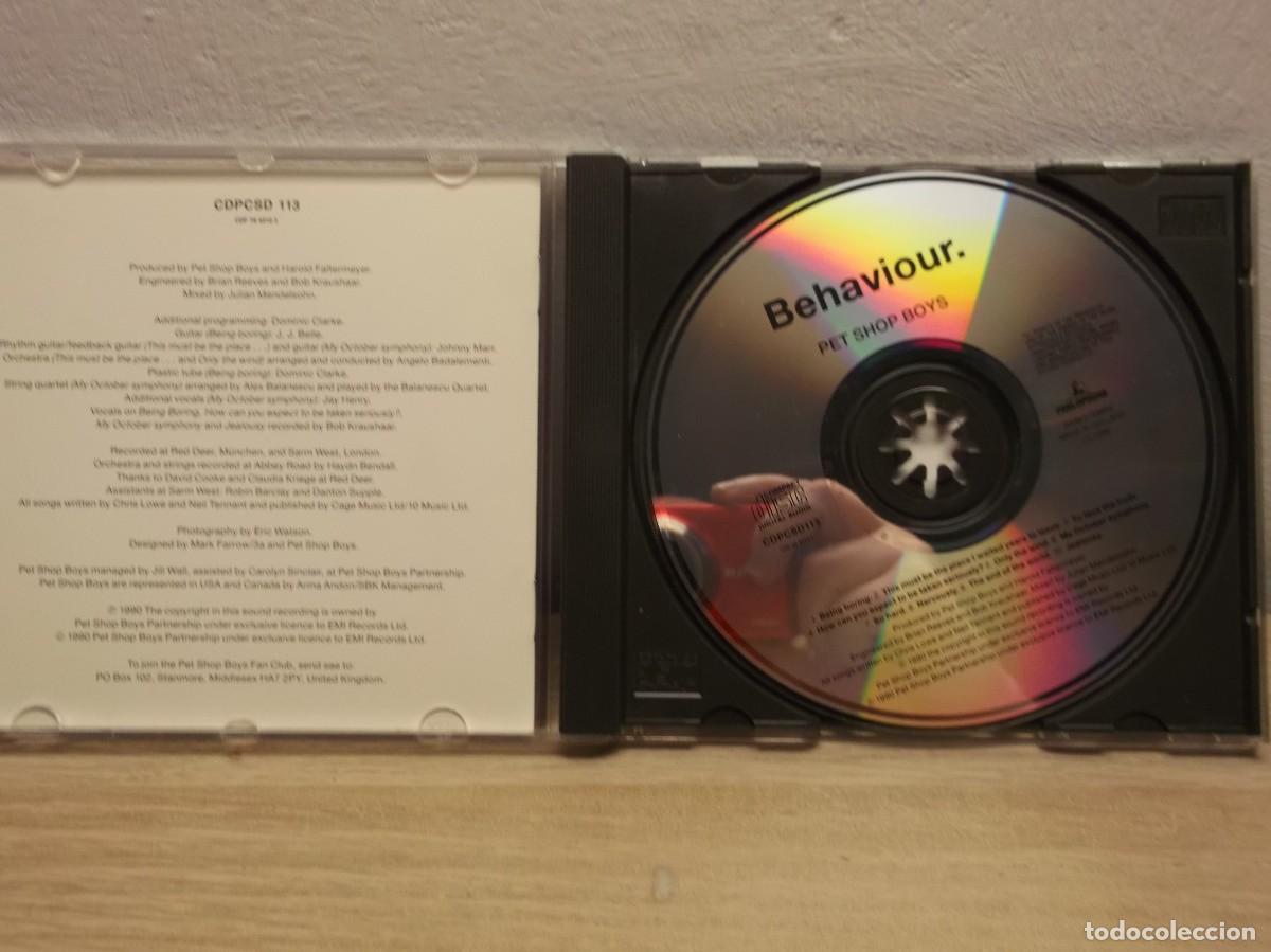 CDs de m&uacute;sica: Pet Shop Boys &ndash; Behaviour CD 1990 - Foto 2