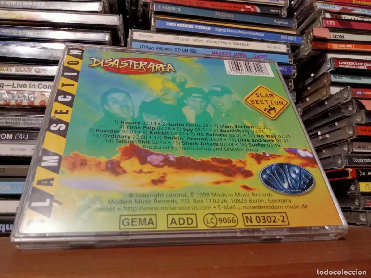 CDs de m&uacute;sica: Disaster Area &ndash; Slam Section - cd Germany 1998 - Foto 2