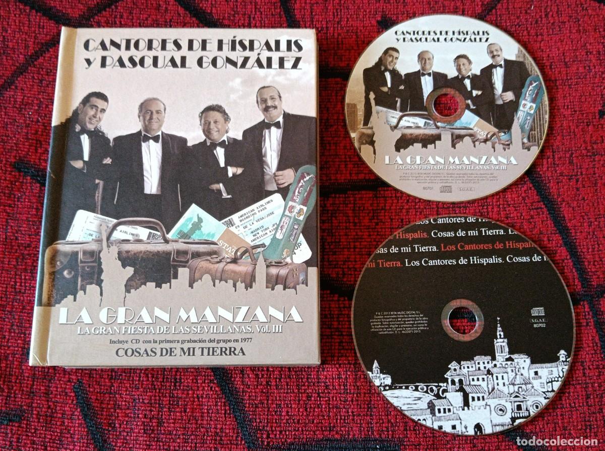 CDs de M&uacute;sica: CANTORES DE HISPALIS Y PASCUAL GONZALEZ ** LA GRAN MANZANA ** CD DOBLE 2013