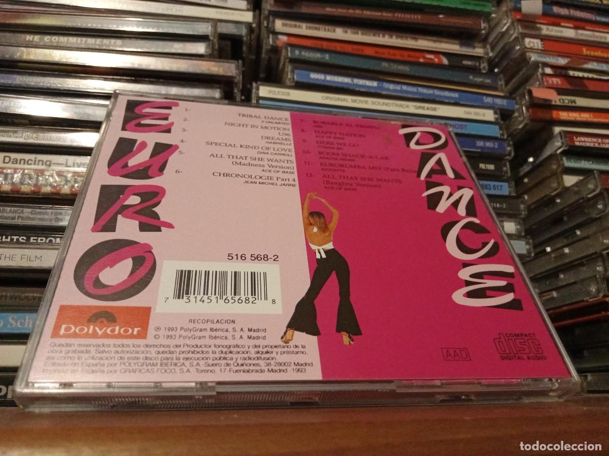 CDs de m&uacute;sica: Various &ndash; Euro Dance 2 - cd Spain 1993 - Foto 2