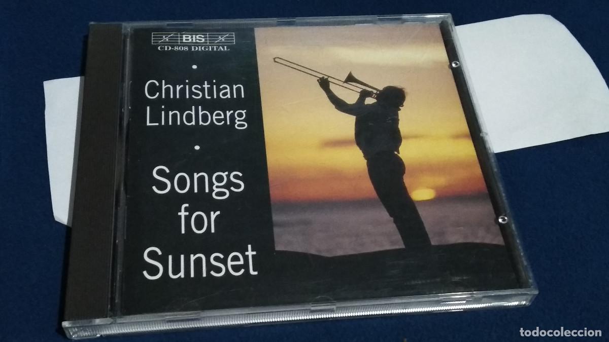 CDs de M&uacute;sica: Christian Lindberg &ndash; Songs For Sunset - CD 1996 BIS-CD-808