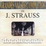CDs de M&uacute;sica: Grandes valses completos de J. Strauss- 8420920083761