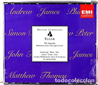 CDs de M&uacute;sica: Elgar: The Apostles / Meditation from &rdquo;The Light of Life&rdquo;- 0077776420622
