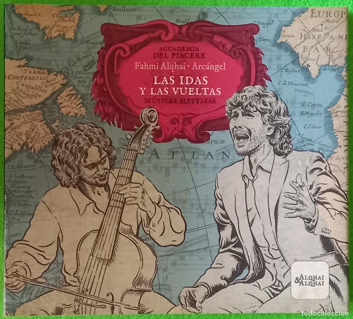 CDs de M&uacute;sica: Accademia del Piacere - Fahmi Alqhai & Arc&aacute;ngel - Las Idas y las Vueltas - 2 CD&acute;s - Edit. ICAS. 2012