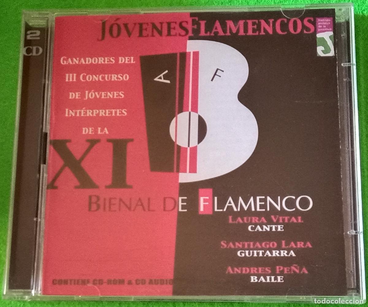 CD de M&uacute;sica: J&oacute;venes Flamencos - XI Bienal de Flamenco Sevilla - CD ROM + CD AUDIO - Ediciones Senador. S.L. 2001