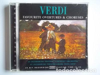 CDs de M&uacute;sica: Verdi: Favourite Overtures & Choruses- 5014293124522