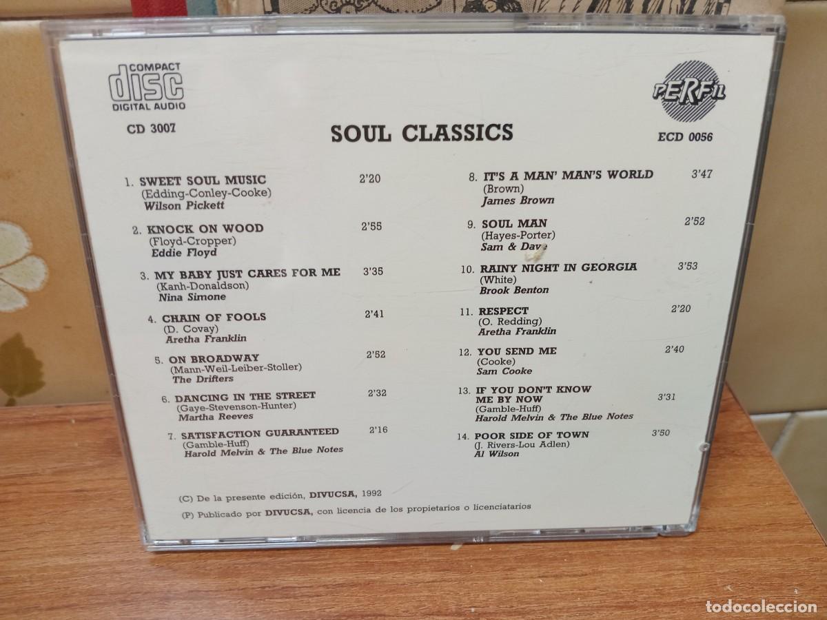 CDs de m&uacute;sica: SOUL CLASSICS - CD - PERFIL - Foto 2