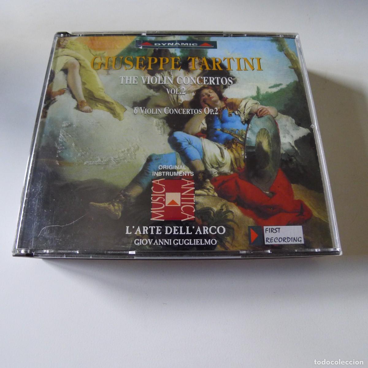 CDs de M&uacute;sica: Giuseppe Tartini, L'Arte Dell'Arco The Violin Concertos Vol.2 - 6 Violin Concertos Op.2 2CD BOX SET