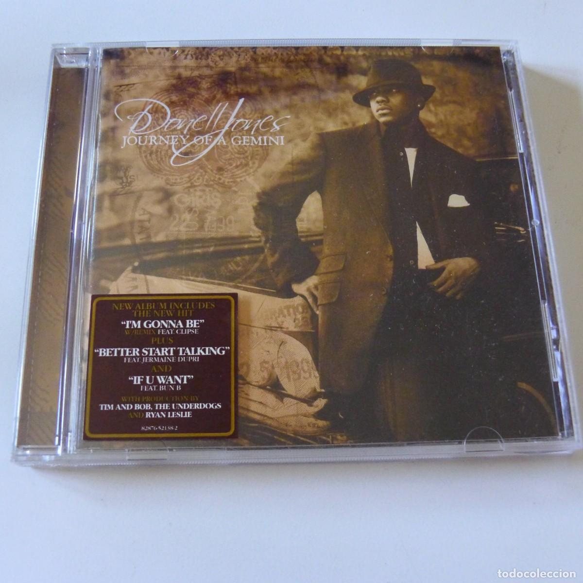 CDs de M&uacute;sica: Donell Jones &ndash; Journey Of A Gemini CD edicion US