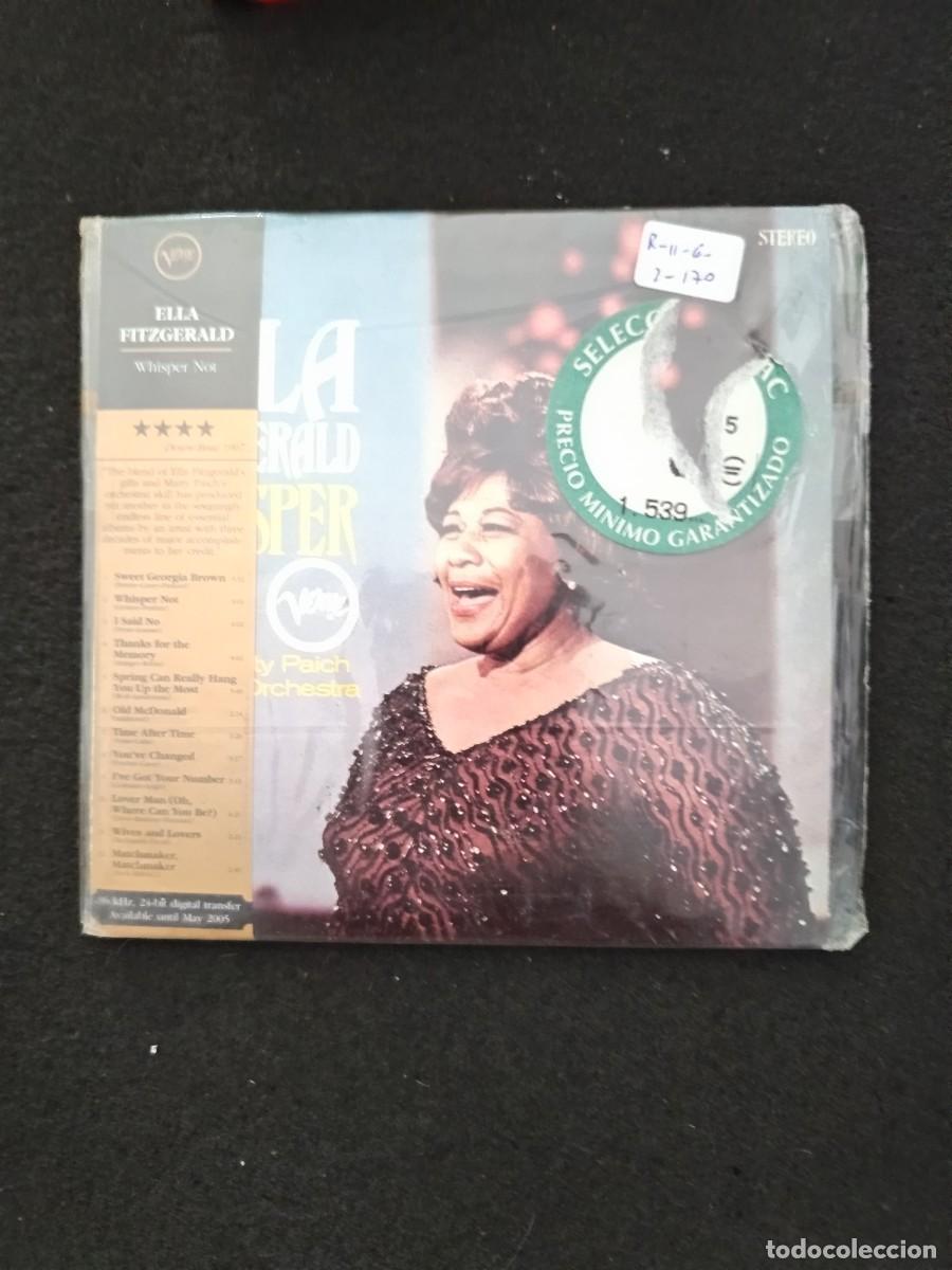 CDs de m&uacute;sica: ELLA FITZGERALD. WHISPER NOT - Foto 1