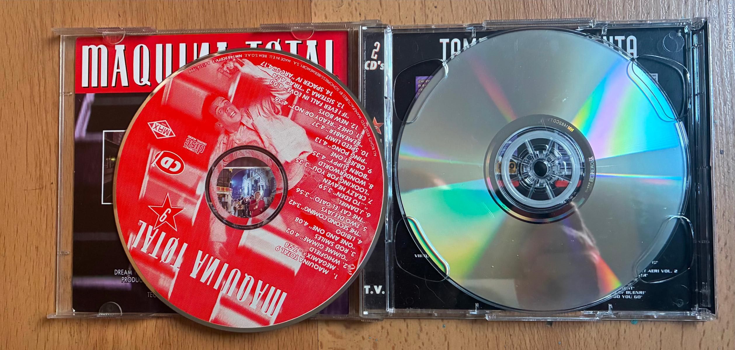 CDs de m&uacute;sica: MAQUINA TOTAL 9, 2 CDs - Foto 4
