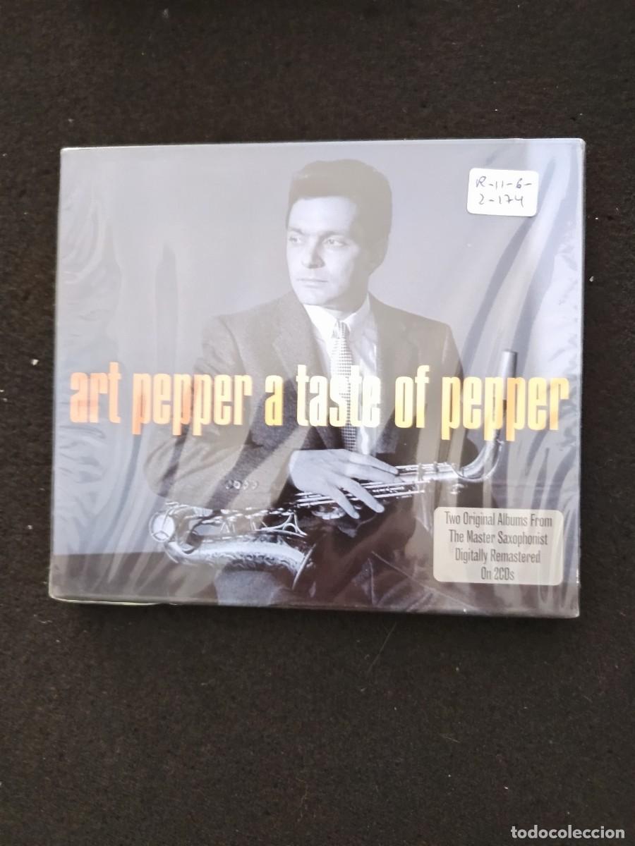 CDs de M&uacute;sica: 2 CD. ART PEPPER. A TASTE OF PEPPER. 2 CD