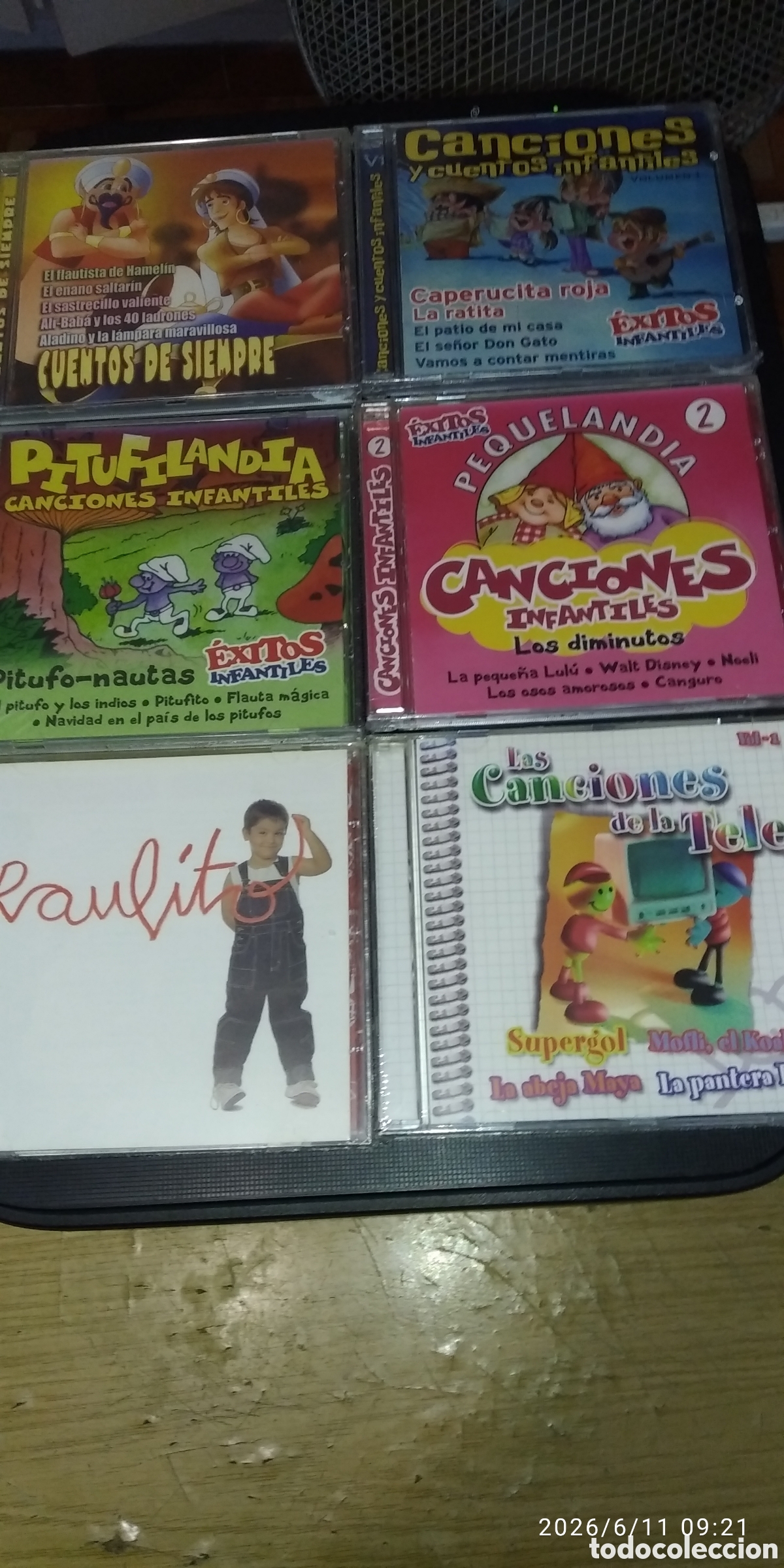 CDs de M&uacute;sica: LOTE DE 6 CDS INFANTILES-LOTE N-1