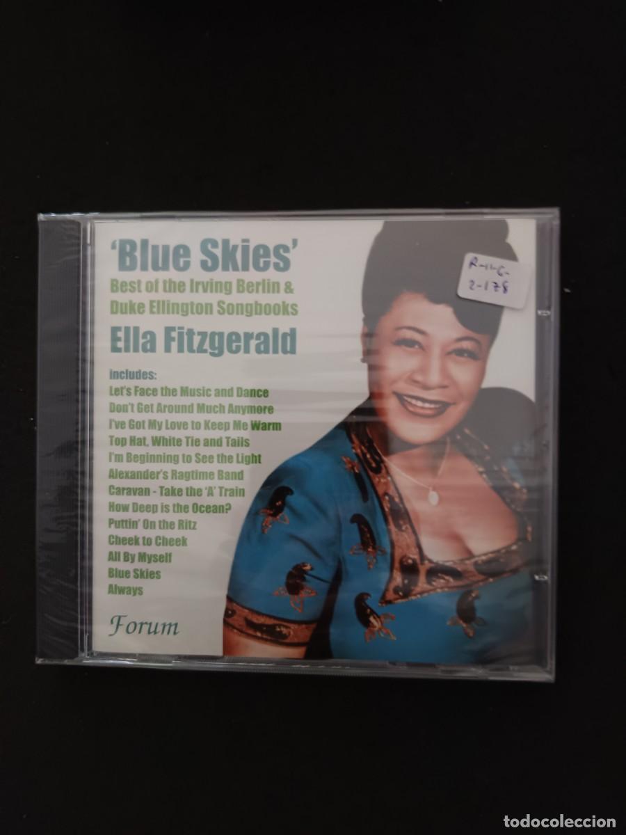 CDs de M&uacute;sica: ELLA FITZGERALD. BLUE SKIES. BEST OF THE IRVING BERLIN & DUKE ELLINGTON SONGBOOKS