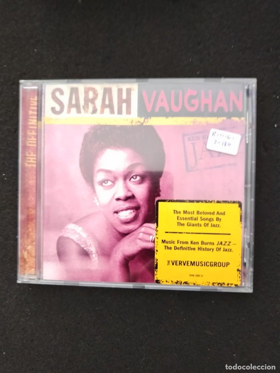 CDs de M&uacute;sica: THE DEFINITIVE SARAH VAUGHAN. KEN BURNS JAZZ