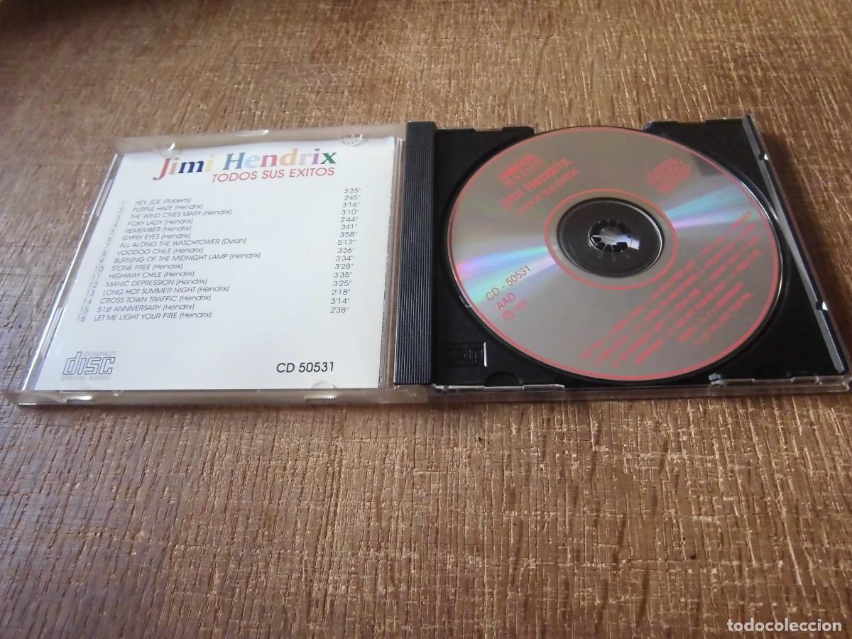CDs de m&uacute;sica: CD JIMI HENDRIX TODOS SUS &Eacute;XITOS - Foto 3
