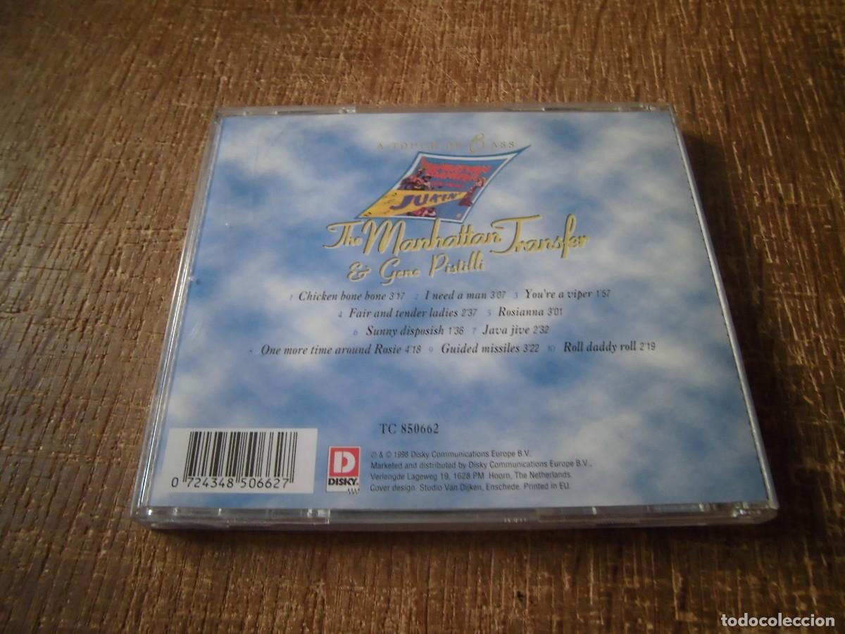 CDs de m&uacute;sica: CD THE MANHATTAN TRANSFER A TOUCH OF CLASS - Foto 2