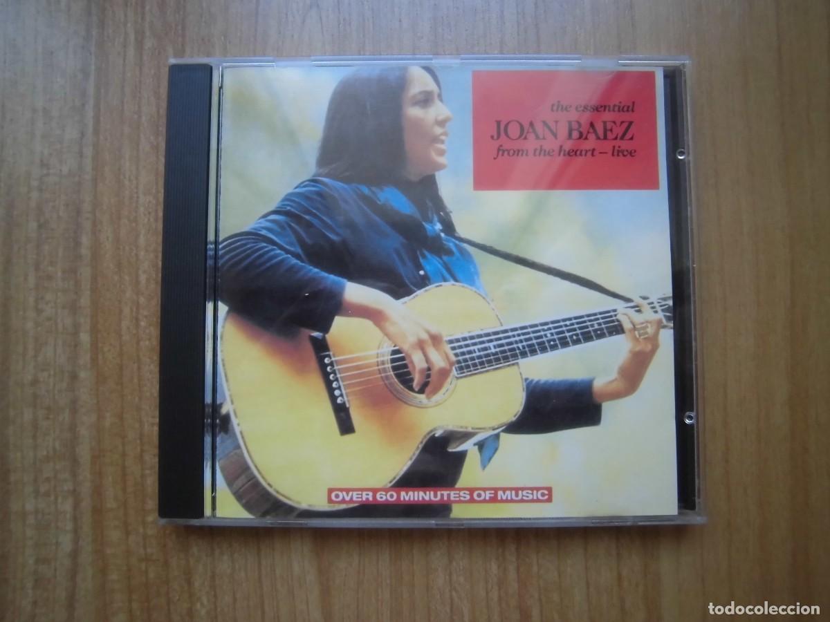 CDs de M&uacute;sica: CD JOAN BAEZ THE ESSENTIAL JOAN BAEZ FROM THE HEART LIVE