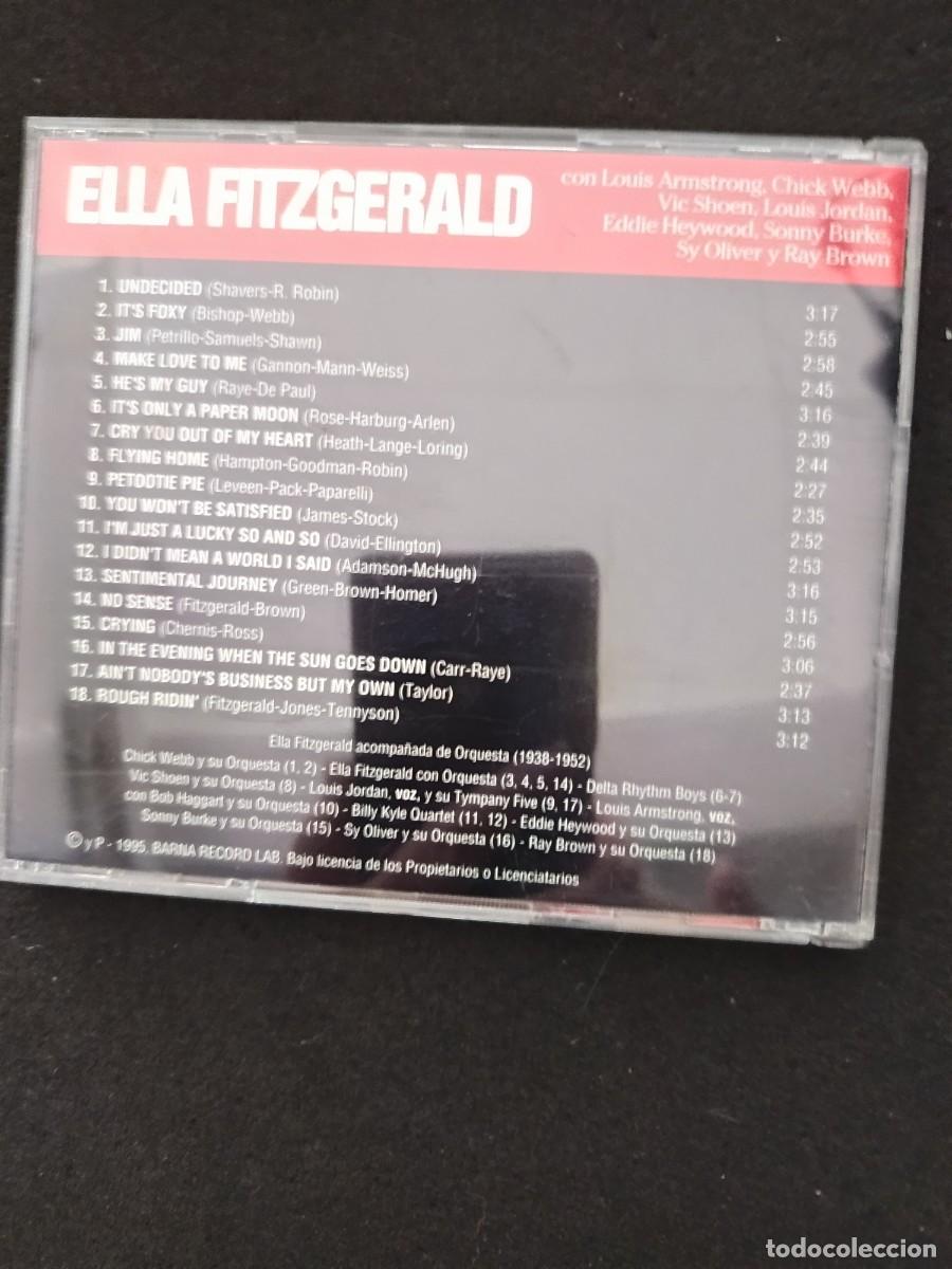 CDs de m&uacute;sica: ELLA FITZGERALD. JAZZ & BLUES - Foto 2