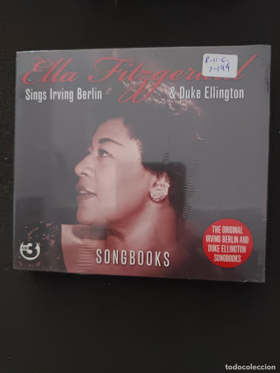 CDs de M&uacute;sica: 3 CD. ELLA FITZGERALD SINGS IRVING BERLIN & DUKE ELLINGTON. SONGBOOKS (27+20 +19 TRACKS) . 3 CD