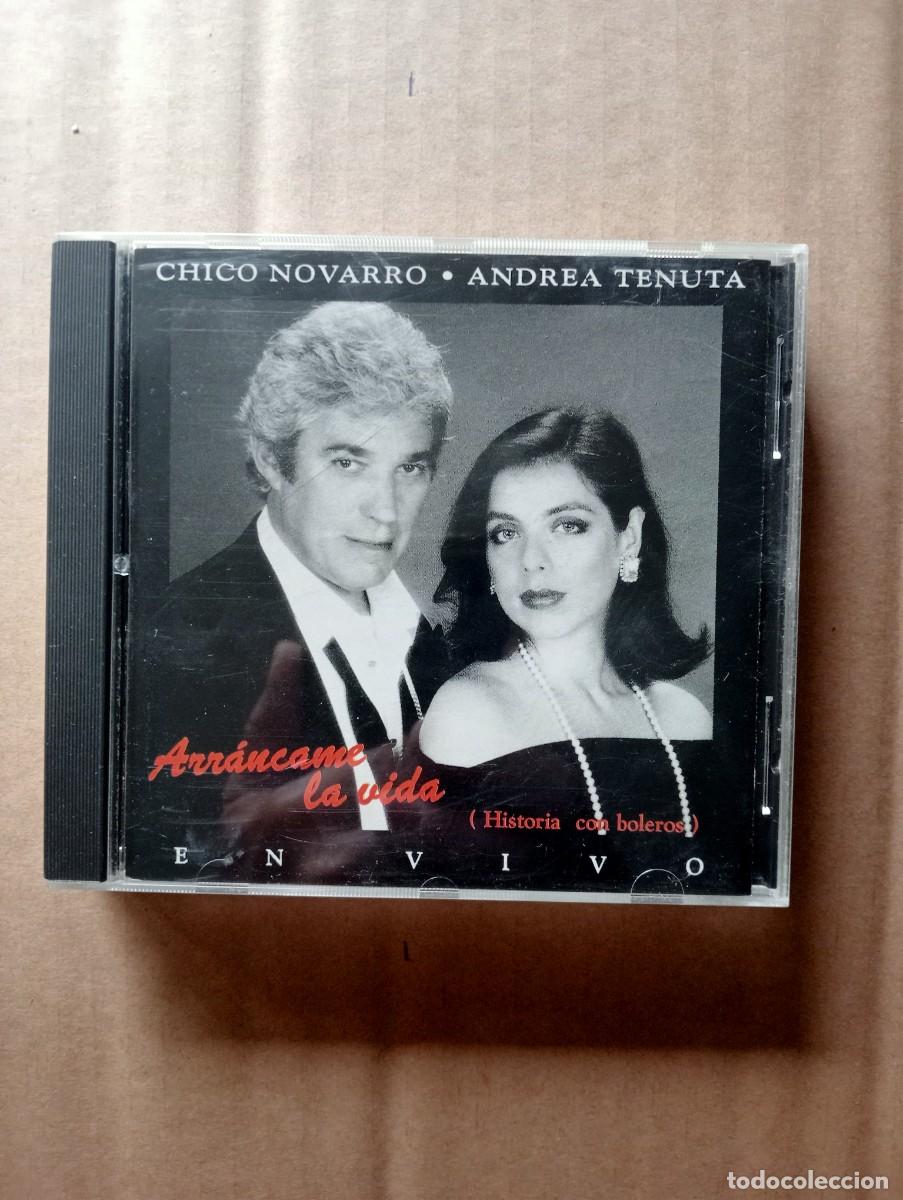 CDs de M&uacute;sica: Chico Novarro, Andrea Tenuta - Arrancame la vida en Vivo (CD, Comp) 1992