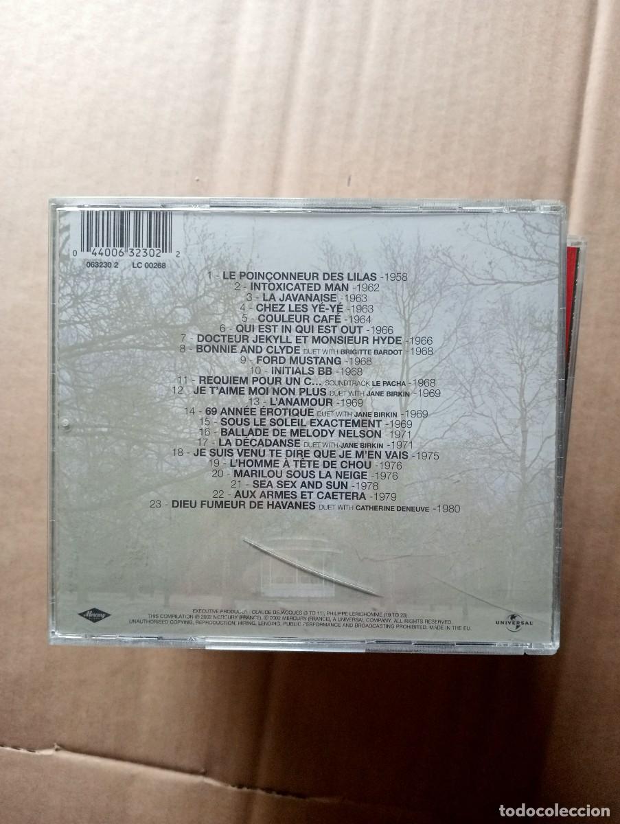 CDs de m&uacute;sica: Serge Gainsbourg - Initials SG (CD, Comp, RE) - Foto 2