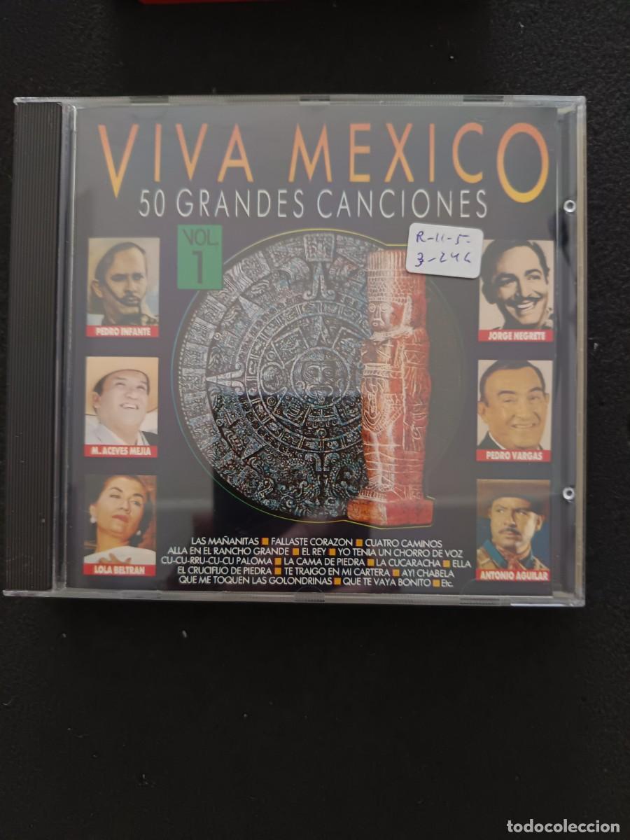 CDs de M&uacute;sica: VIVA M&Eacute;XICO. 50 GRANDES CANCIONES VOL. 1